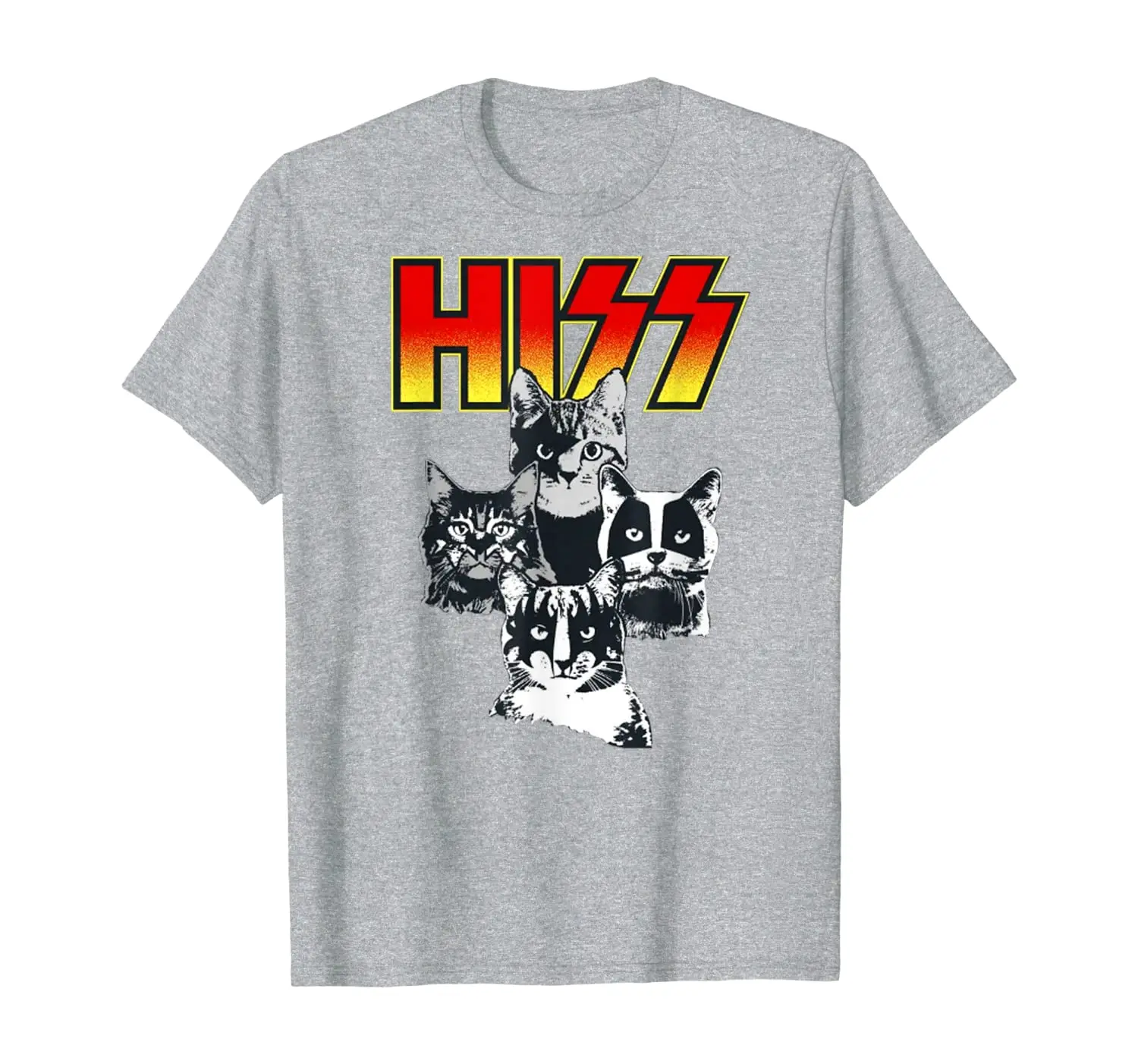 

The original HISS t-shirt funny cat t-shirt