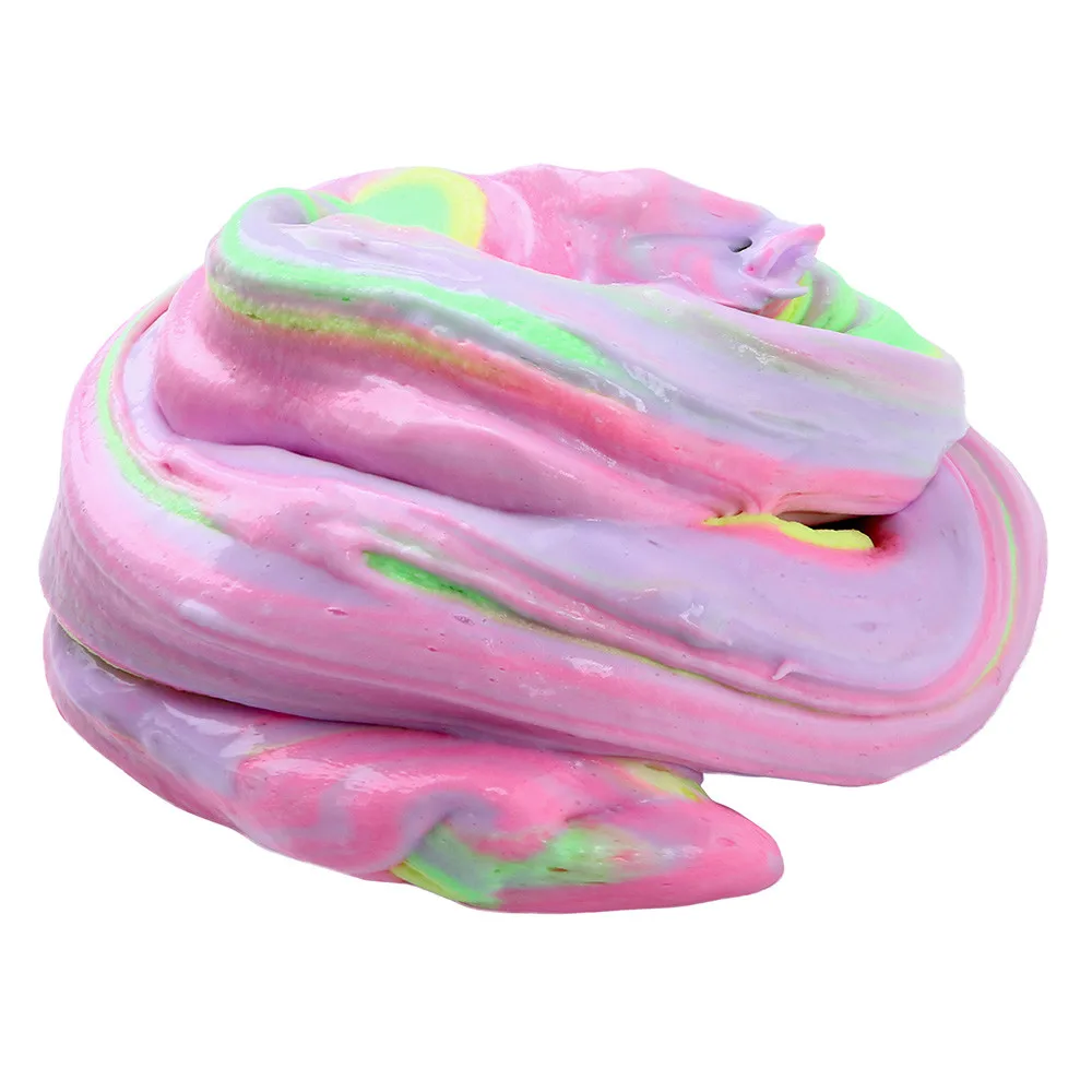 Cotton mud vent clay toy 60ml Fluffy Floam Slime Scented Stress Relief Kids Toy Sludge Toys for childrens kid’s funny L0119 | Игрушки и