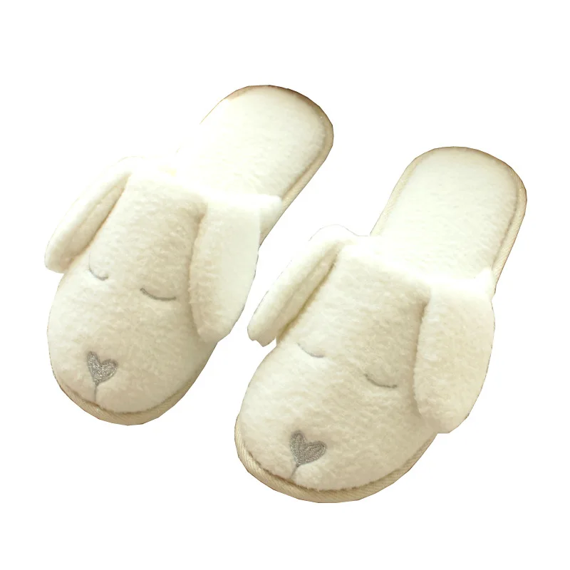 MAGGIE'S WALKER Winter household slippers Lovely Home Floor Soft Stripe Slippers Female Shoes woman Plus size Cotton-Padded shoe | Обувь