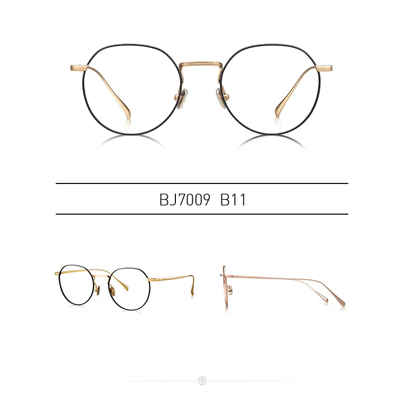 Bolon Eye glass es Frames женские и мужские Оптические роскошные круглые оправы для очков BJ7009 Rx-able