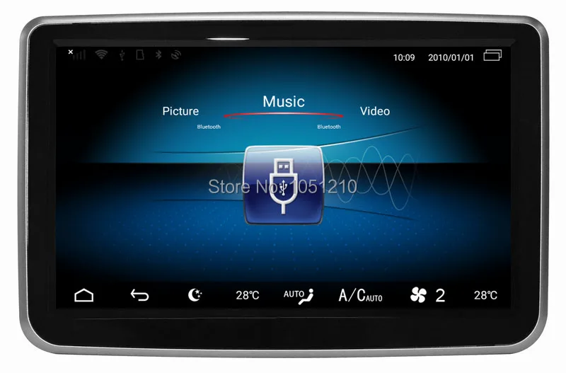 Ouchuangbo android 9 0 автомобильный радиомагнитофон gps навигатор для Mercedes Benz B CLA GLA 2014 11 2018