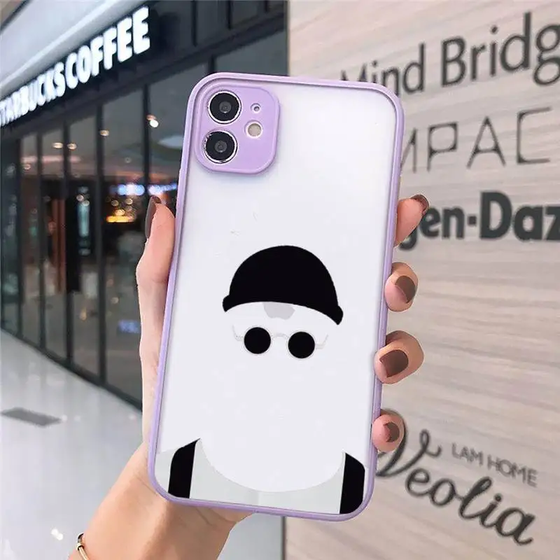 

Leon Matilda Natalie Portman love Phone Cases Matte Transparent for iPhone 7 8 11 12 s mini pro X XS XR MAX Plus cover funda