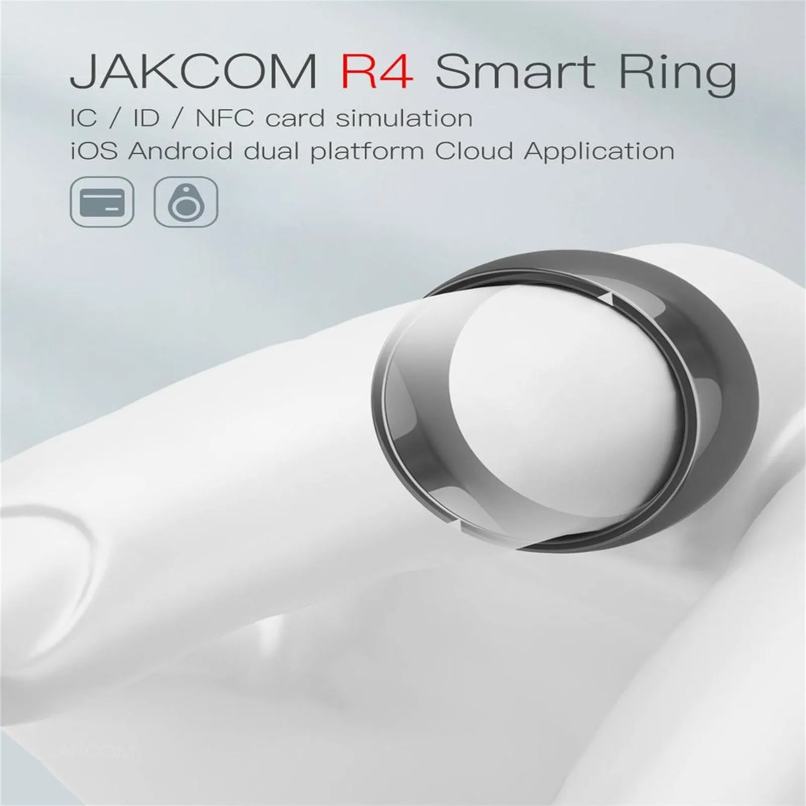 New R4 Waterproof High Speed Nfc Id Ic Card Smart Ring Electronics Phone Support Ios Android Wp Phones Wearable Magic | Электроника