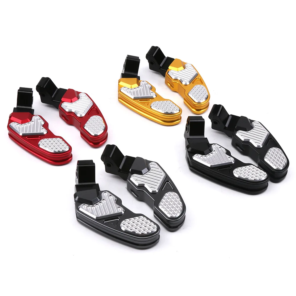 

Motorcycle Accessories Rear Pedal for Honda PCX125 150 Modified Aluminum Alloy Thickened After the Ankle Footrest Red Black