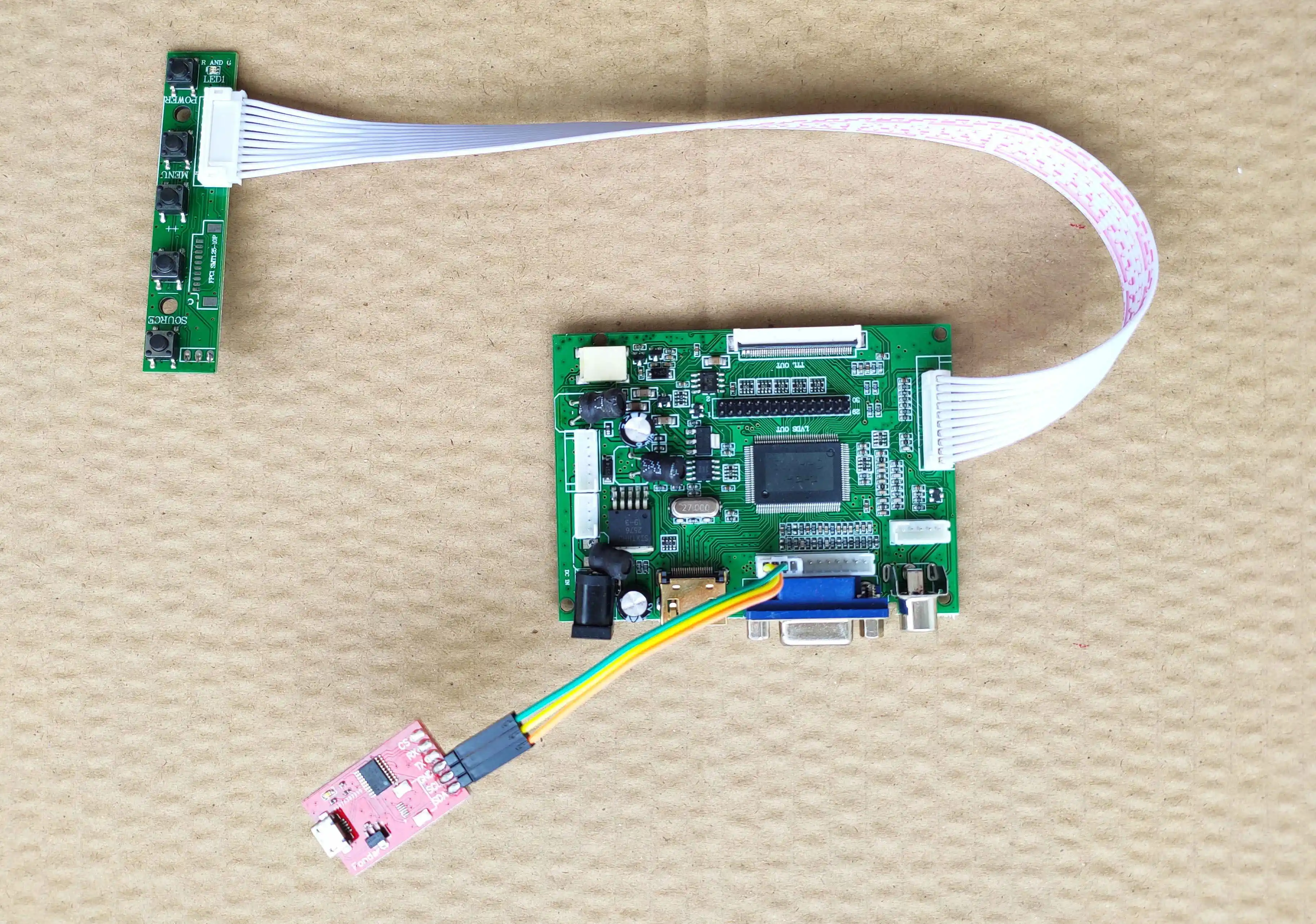 Программатор платы драйвера USB LCD ISP B для RTD2660H VS TY2662 V1 Special PCB800099 PCB8000815 812 809 899