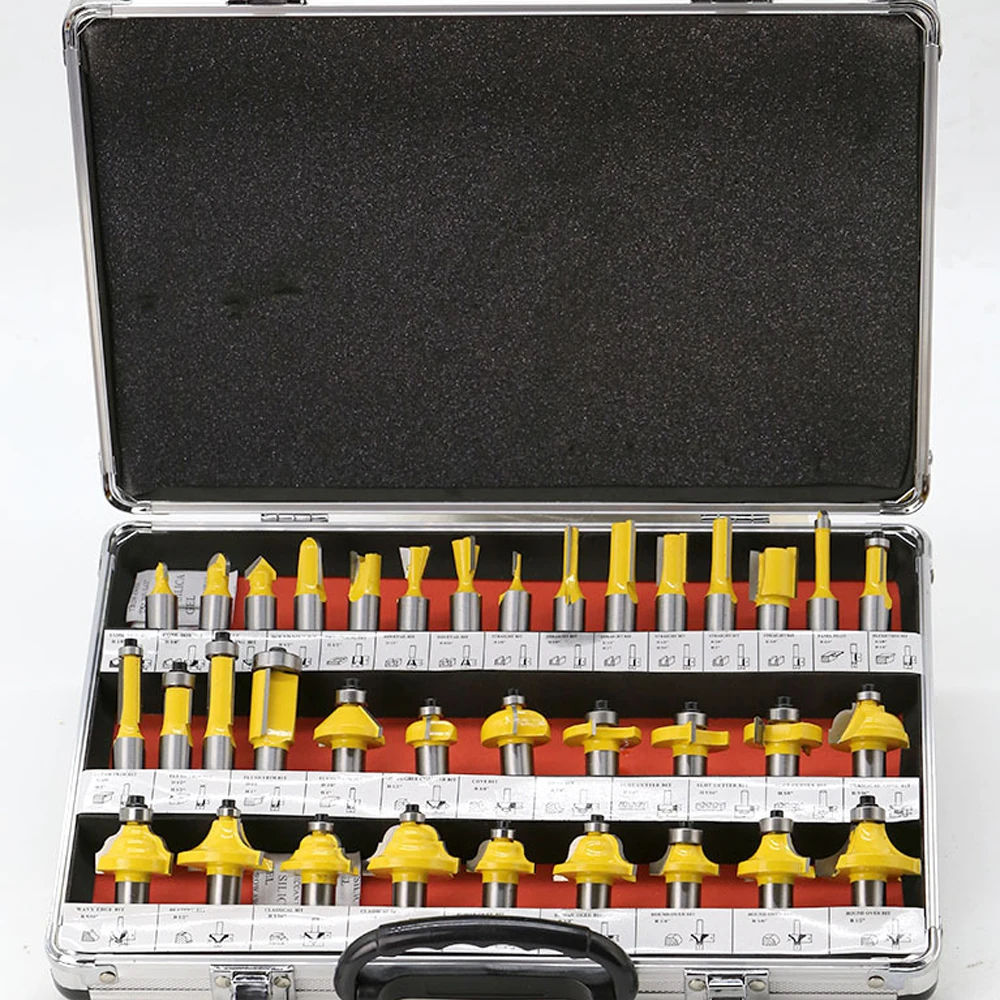 35 шт./компл. 1/2 &quotфрезерный станок резьба по дереву хвостовик