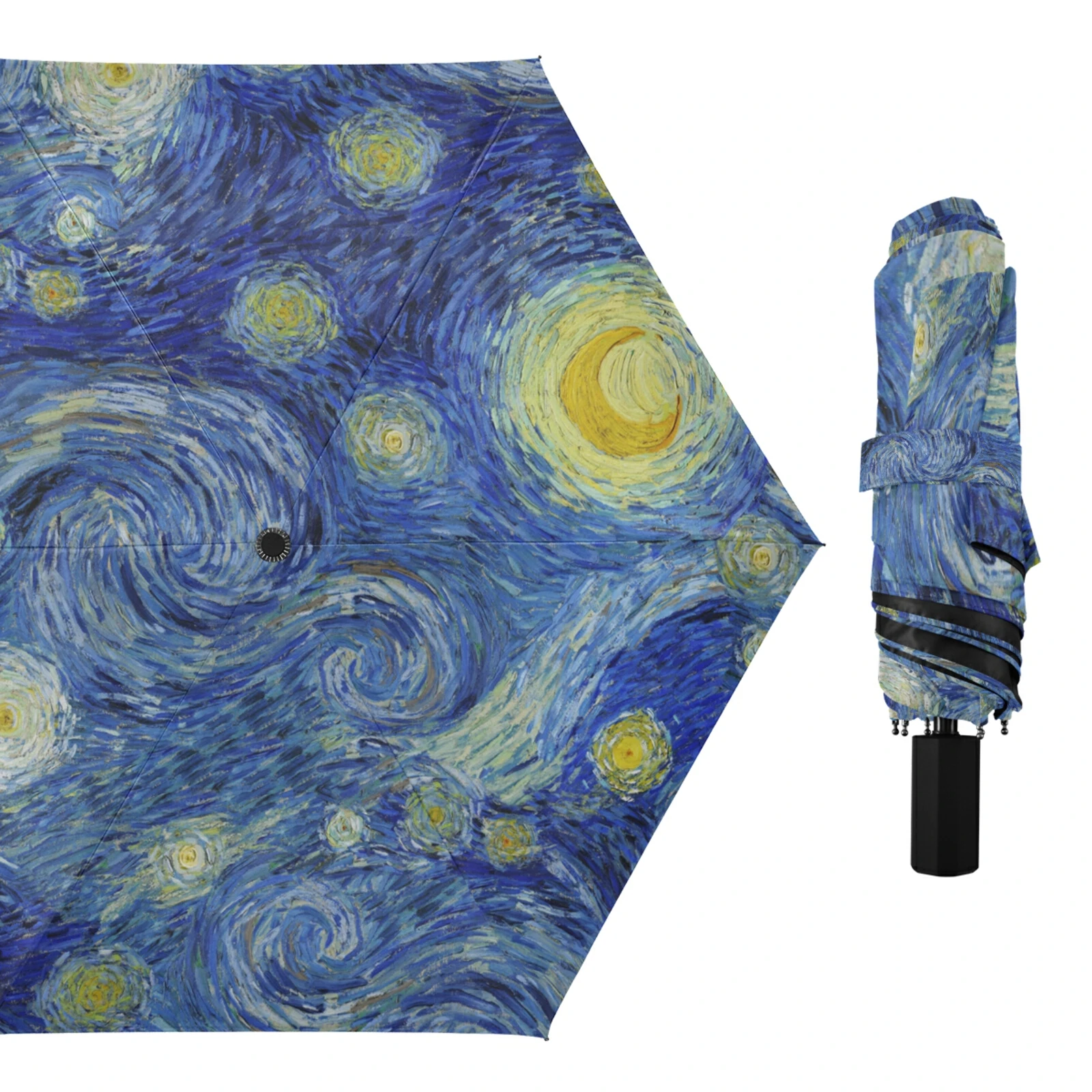 Зонт женский Автоматический складной креативный зонт от солнца с защитой ветра