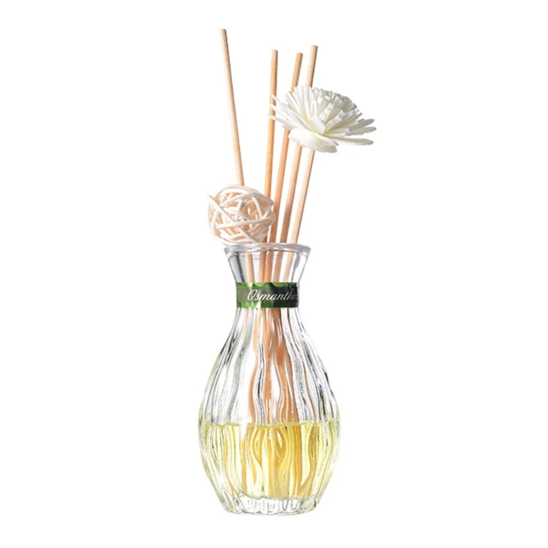 

Reed Diffuser Set 50ml Oil Diffusers Scented Sticks Room Freshener Home Office perfume flowers deodorants fragrance summer