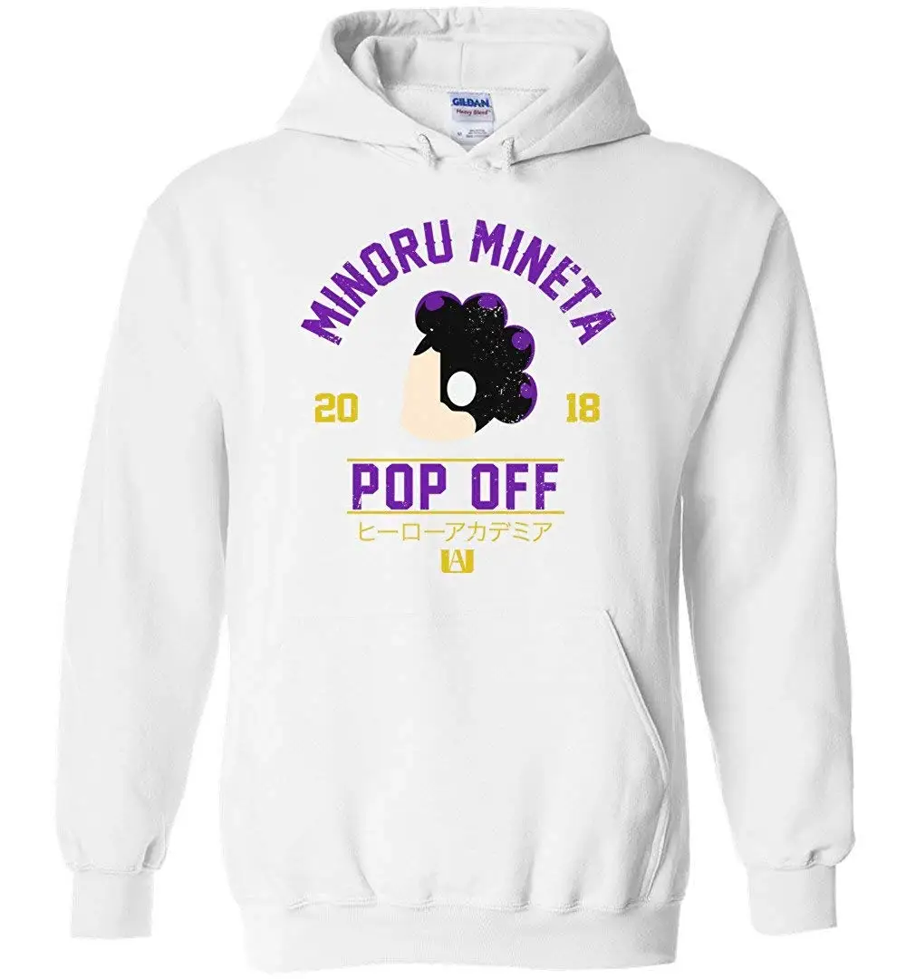 Minoru Mineta Pop Off Academy My Hero academic Inspired пуловер унисекс Толстовка для мужчин/женщин и