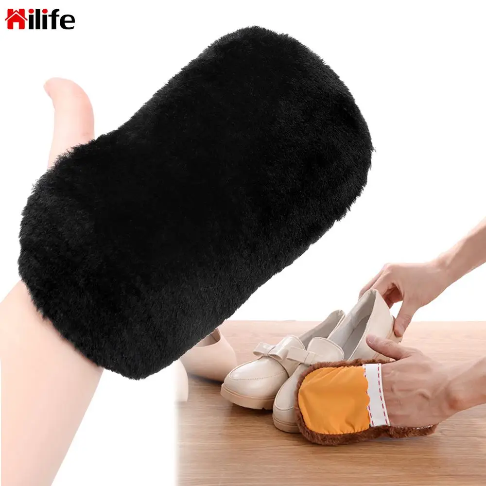 Перчатки для обуви варежка замша салфетка сумочка средство очистки щетка ухода
