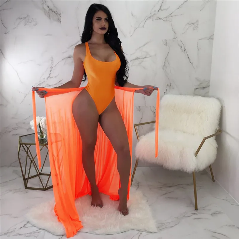 Сексуальная сетчатая накидка в стиле бохо 2021 Пляжная цельное боди бикини юбка с