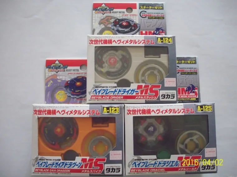 Старая версия Takara Tomy Beyblade Burst из металлического сплава HMS пламя Феникс F Дракон