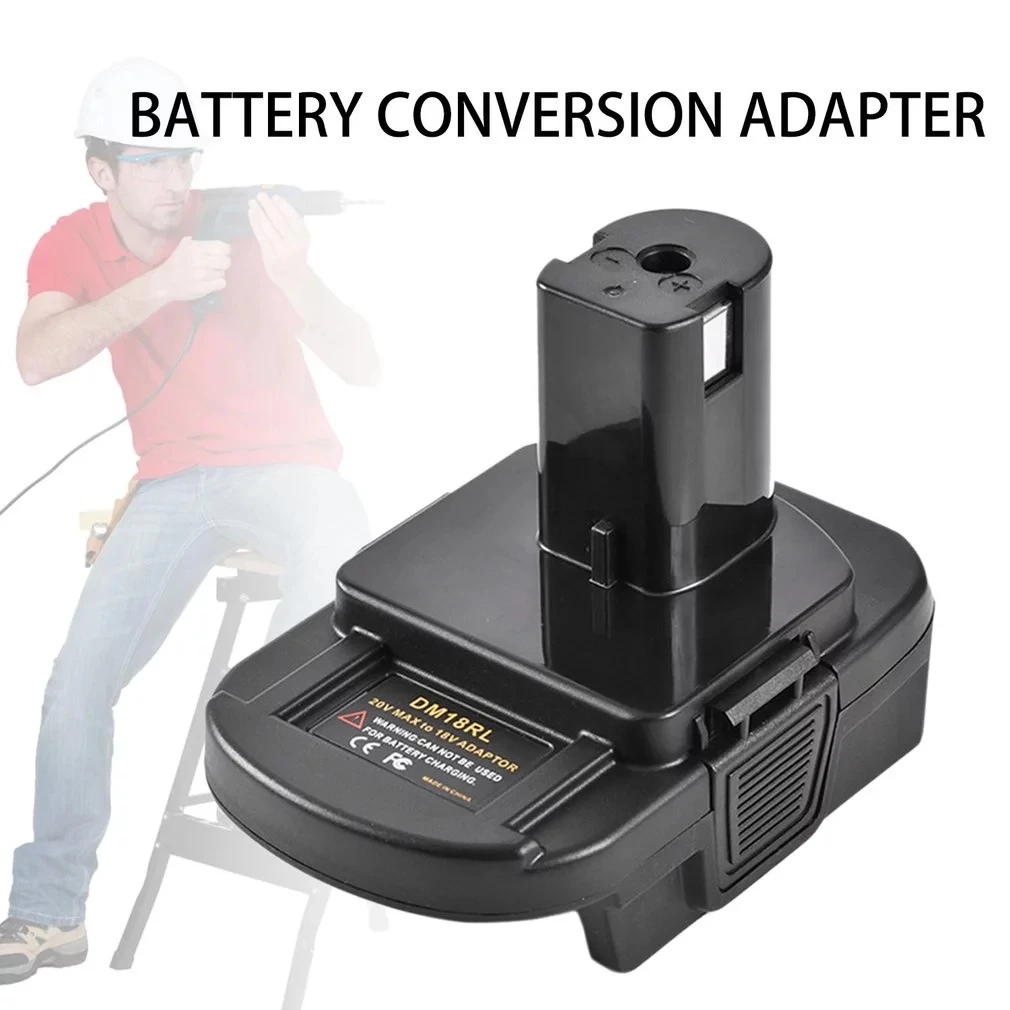 DM18RL Battery Converter Adapter USB DM20ROB Suitable for RYOBI DEWALT 20V Milwaukee M18 To 18V | Электроника