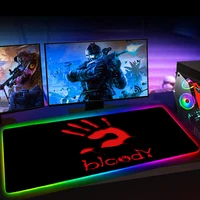 rgb bloody mousepad 60x30 computer gaming accessiores mouse pad anime xxl 90x30 mause pad led backlit mat keyboard pad mausepad