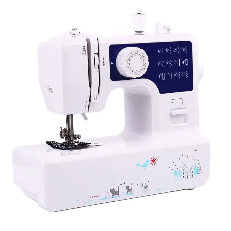 Электрические мини-швейные машины бытовая портативная Ночная педаль с ножной
