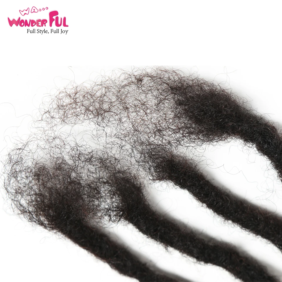 Remy афро кудрявые дреды ручная работа вязанные крючком плетеные волосы для