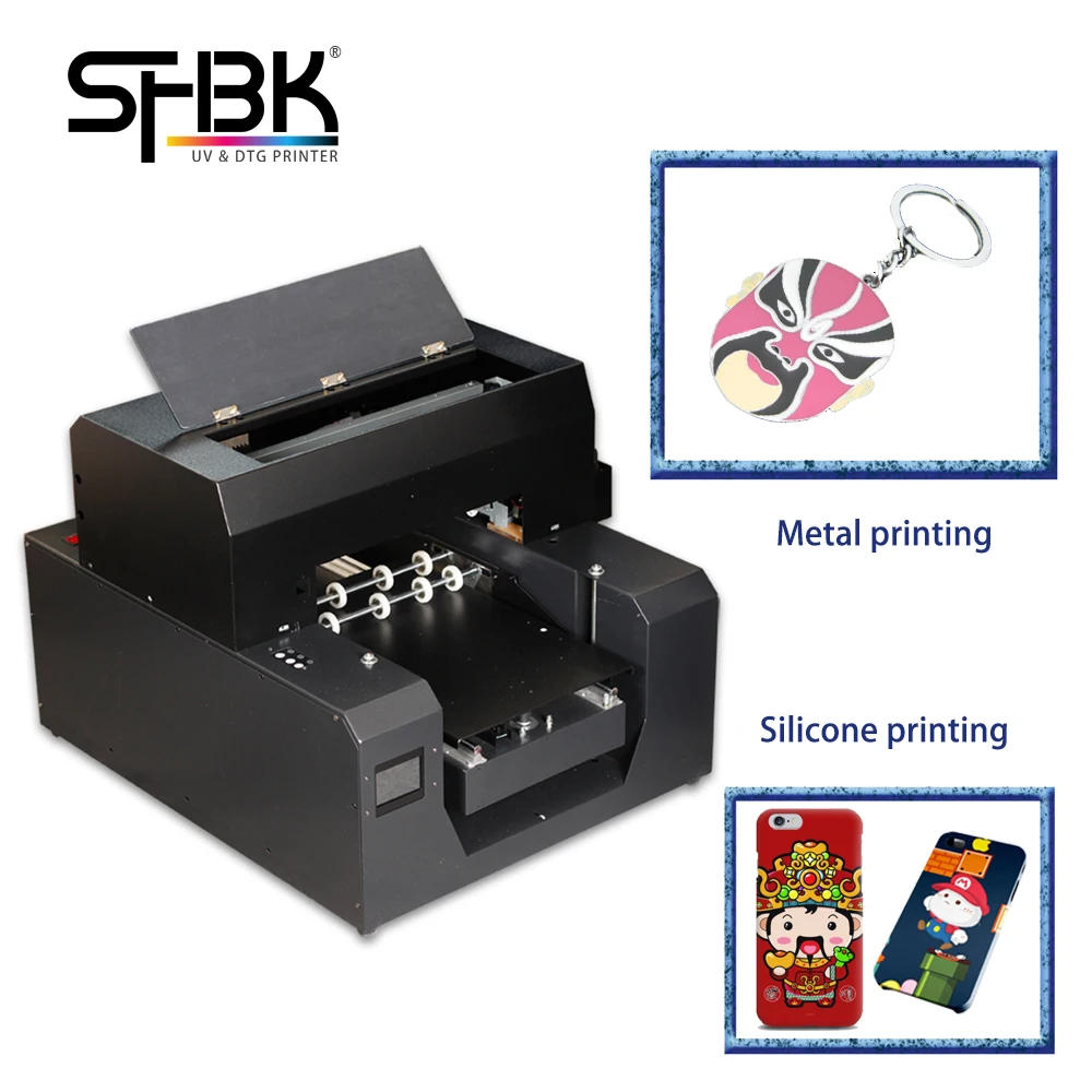 

Планшетный принтер 6-цветной струйный типа для цепь для ключей/мобильный телефон чехол для iPhone X/iphone бутылка с красочным печатным рисунком с ...