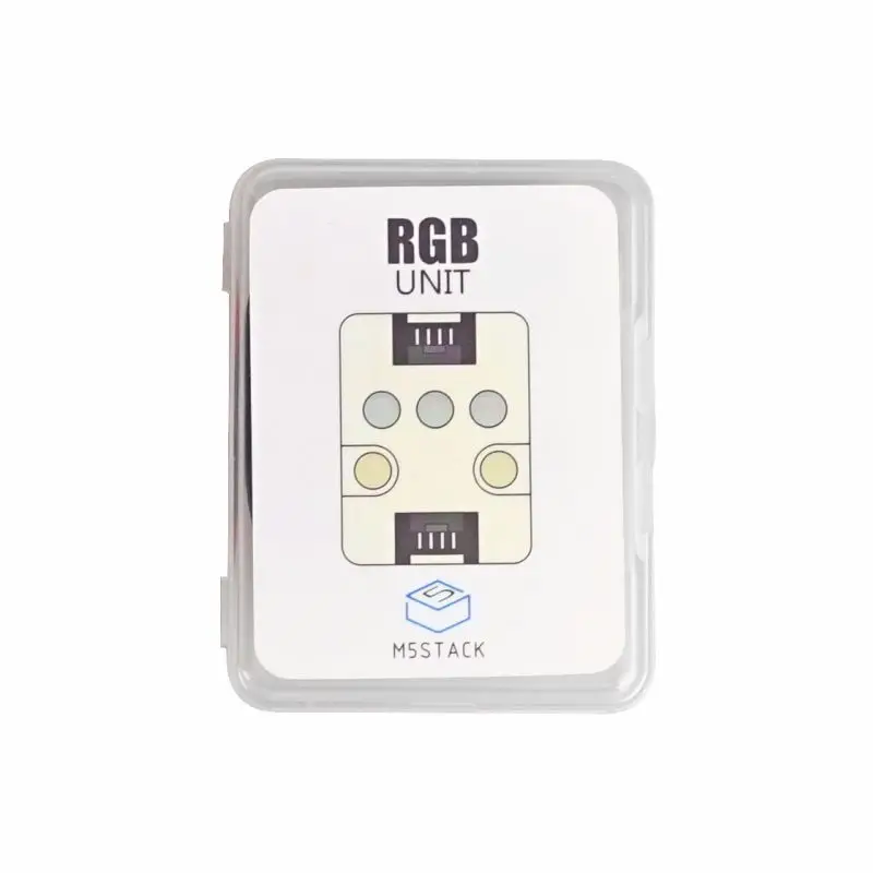 M5Stack официальный RGB светодиодный блок SK6812 Arduino Блокировка программа светофора