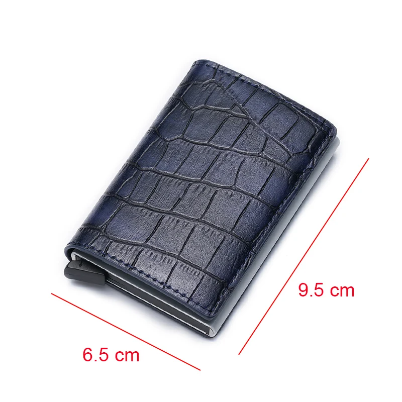 Кожаный чехол DIENQI с защитой от идентификационных карт | Багаж и сумки