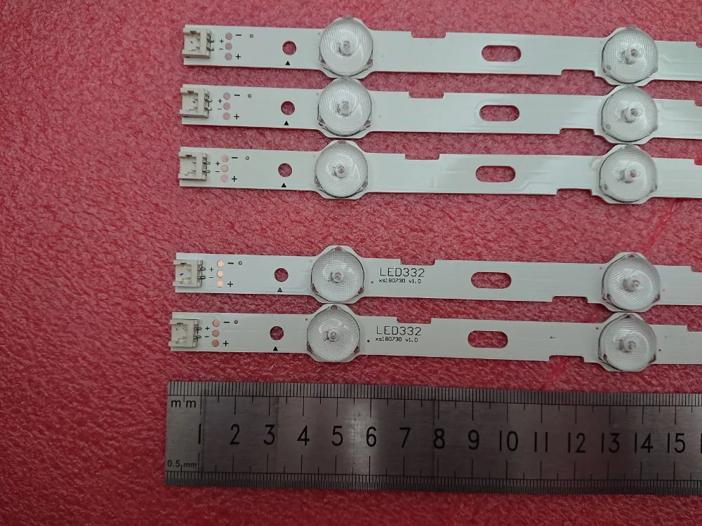 

10pcs LED backlight strip for LG 42LN5200 42LN5300 42LN5204 AGF78379401 6916L-1402A1403A 1404A 1405A LC420DUE SF R5