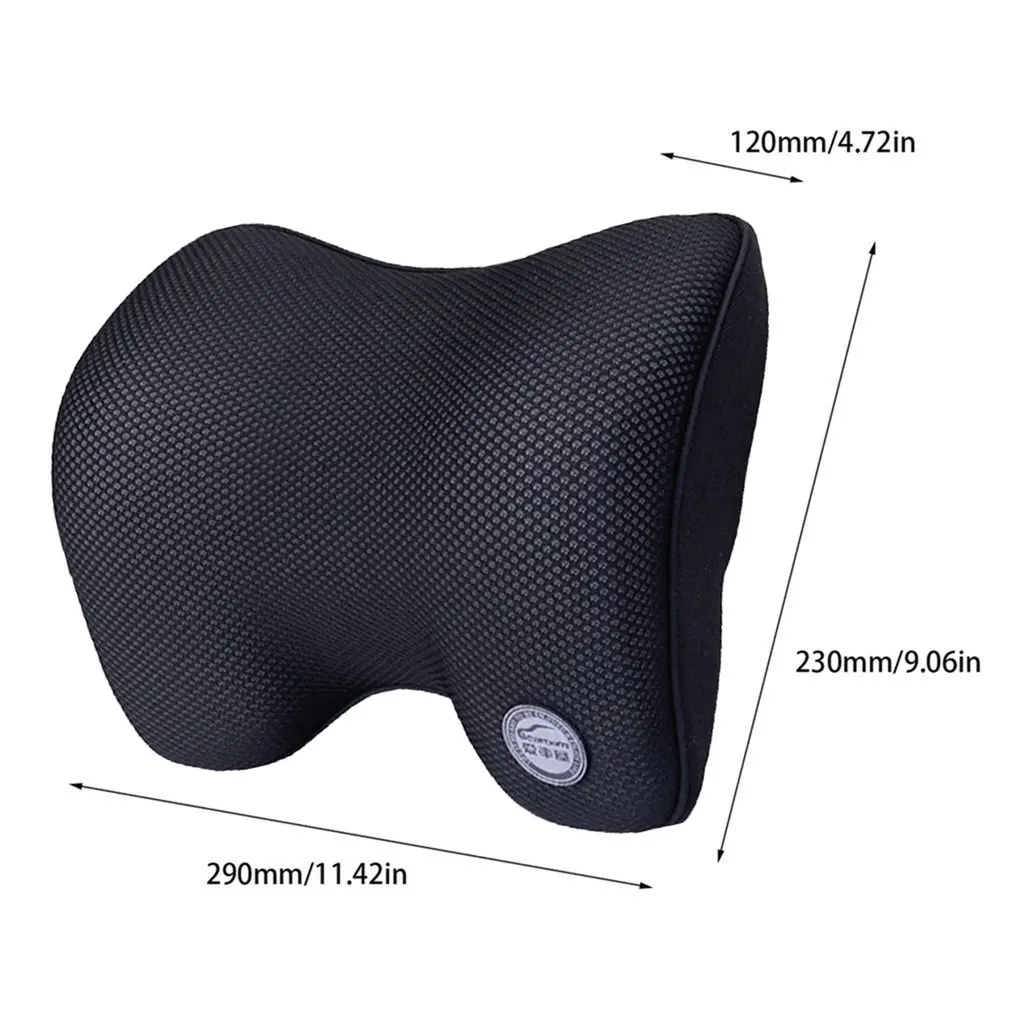 

ICAROOM Car Neck Headrest Pillow 3D Space Memory Cotton Neck Pillow Universal Car Seat Neck Support Headrest Pillow c
