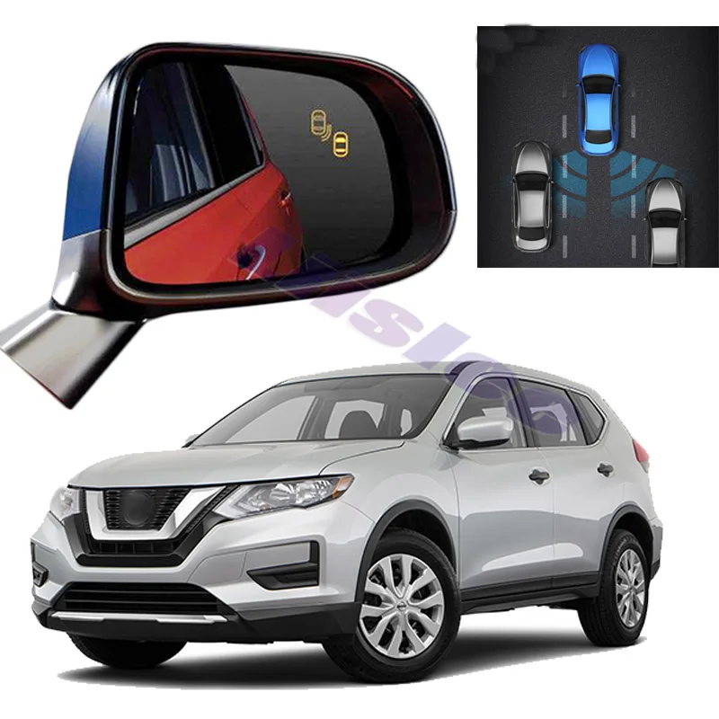 

For Nissan X-Trail XTrail T32 2013 2015 2017 2020 Car BSM BSD BSA Radar Warning Safety Driving Alert Mirror Detection Sensor