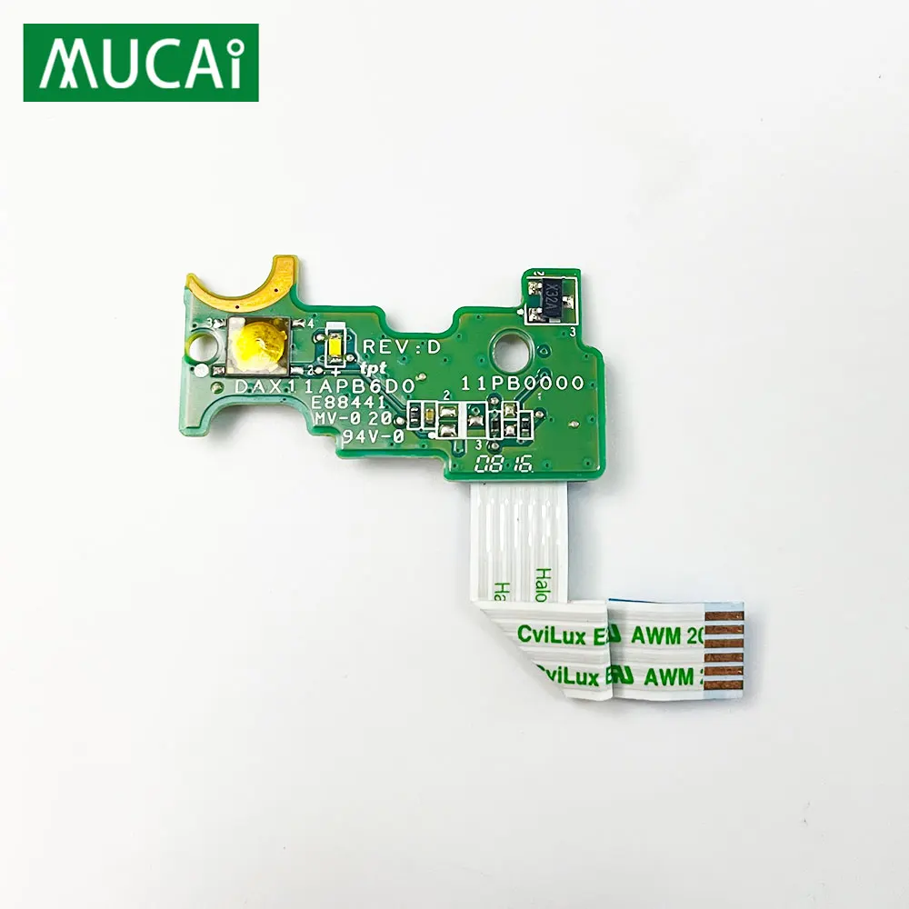 

For HP Pavilion 14-AB 14-AB166US 14-AB099 laptop Power Button Board with Cable DAX11APB6D0 806749-001 Repairing Accessories