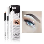 Белая Водостойкая Подводка для глаз, карандаш, Водостойкая Подводка для глаз, набор матовых теней, косметика, хайлайтер, тени для век, карандаш