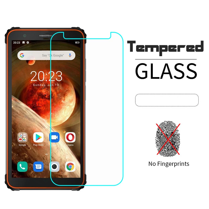 2-1 шт. закаленное стекло для Blackview BV6600 Оригинальная защитная пленка экрана