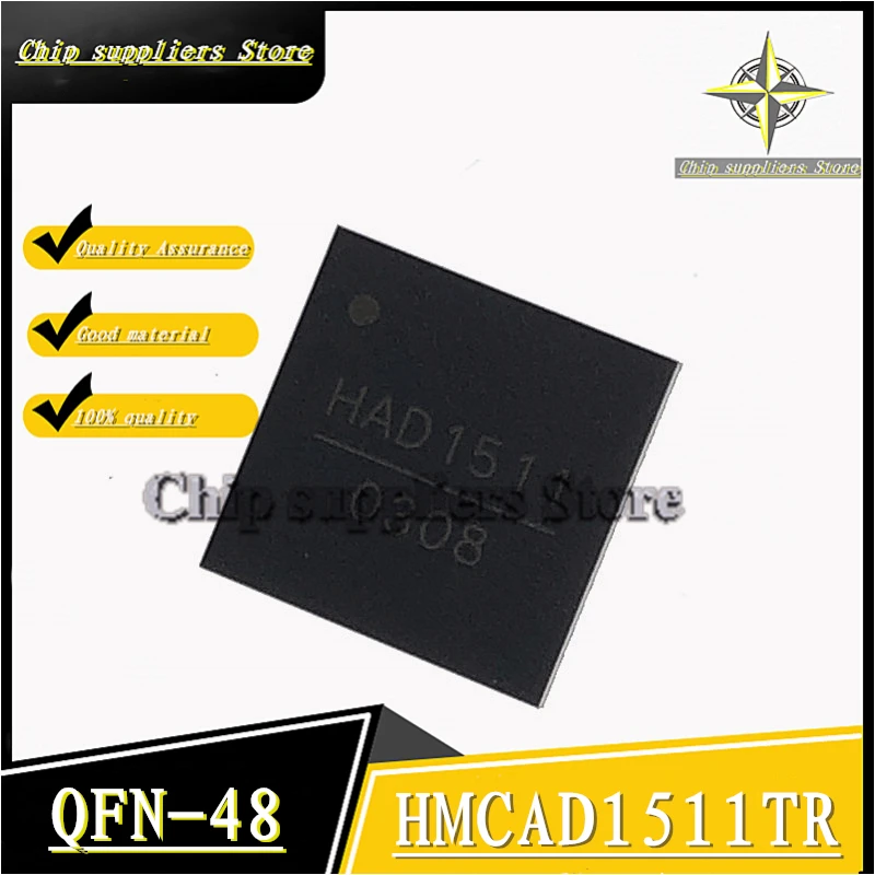 1 шт.-5 шт. // HMCAD1511TR QFN-48 HAD1511 QFN48 аналогово-цифровой преобразователь IC Nwe тонкие