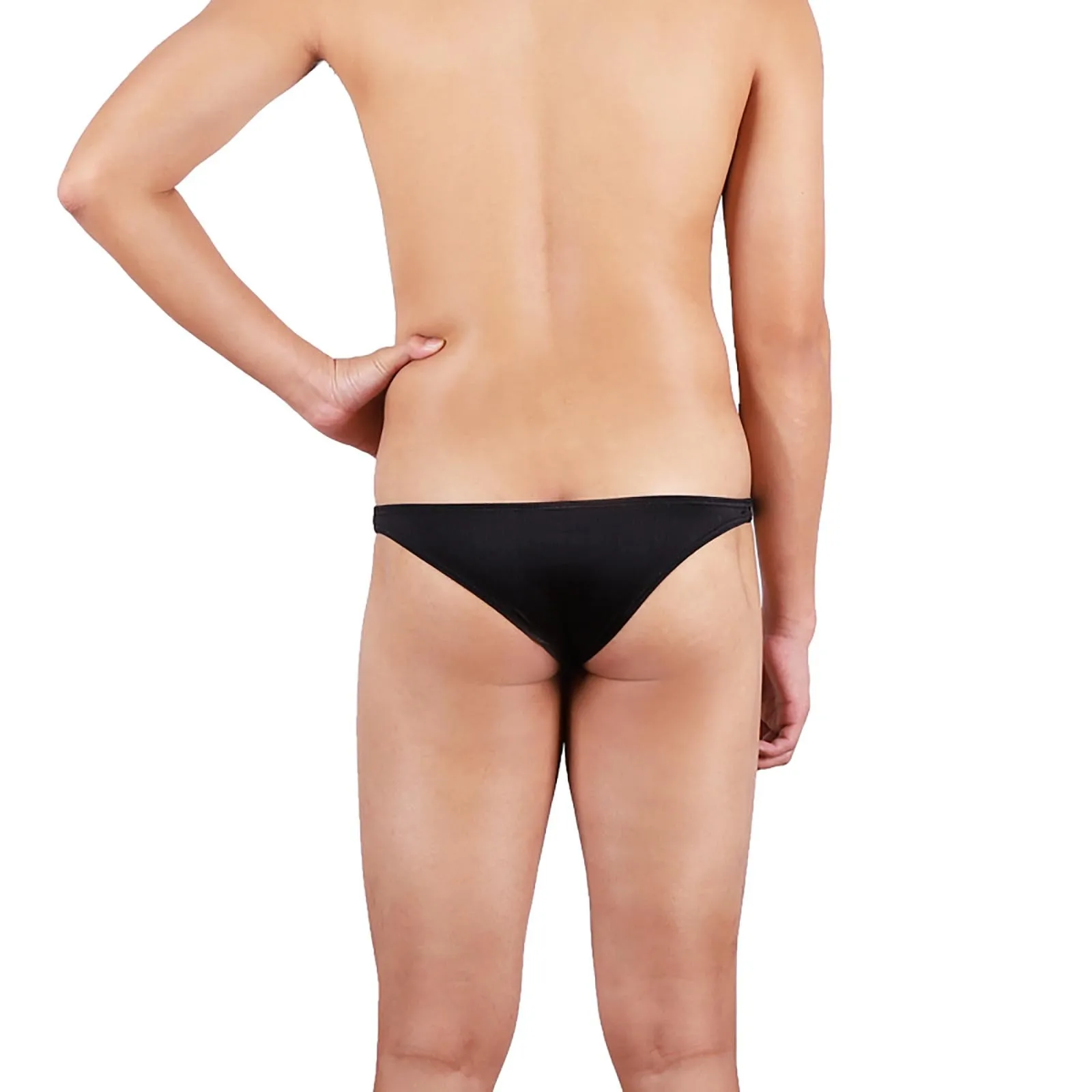 

2021 Men Underwear Sexy Brushed-jacquard Thong Underwear Breathable Stretch Sports Briefs Low Waist Cotton Male Underpants