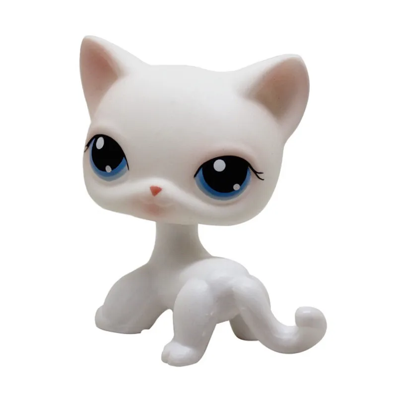 LPS Pet Shop представляет игрушки белый короткошерстный Кот куклы Коллекция набор