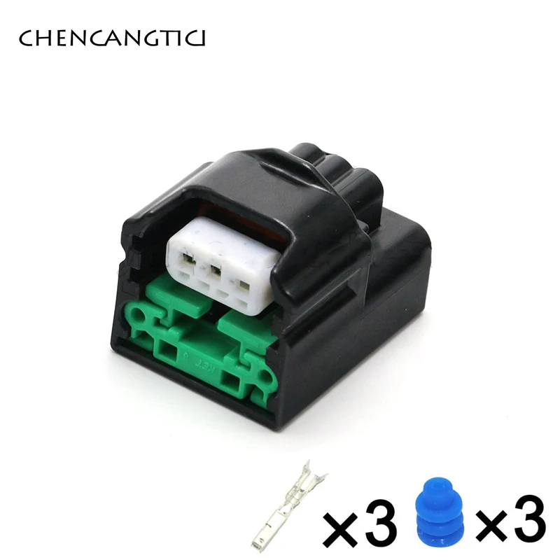 

1 Set 3 Pin Way MG643222-5 MG 643222-5 Ket 040 Automotive Cable Sealed Plug Waterproof Electrical Wiring Harness Connector