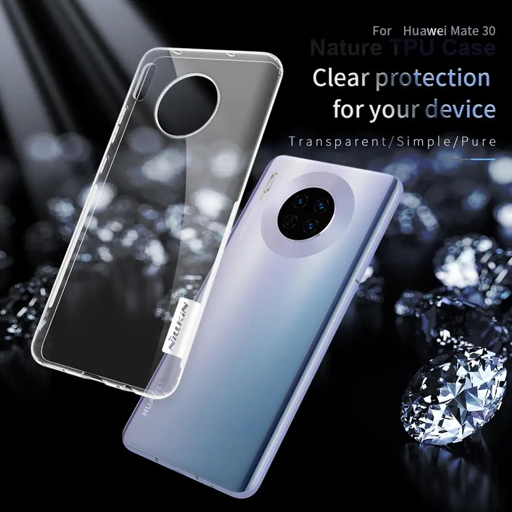 Для Huawei мат 30 20 Pro чехол Nillkin из ТПУ 0 6 мм Ультратонкий Мягкий для телефона силикона