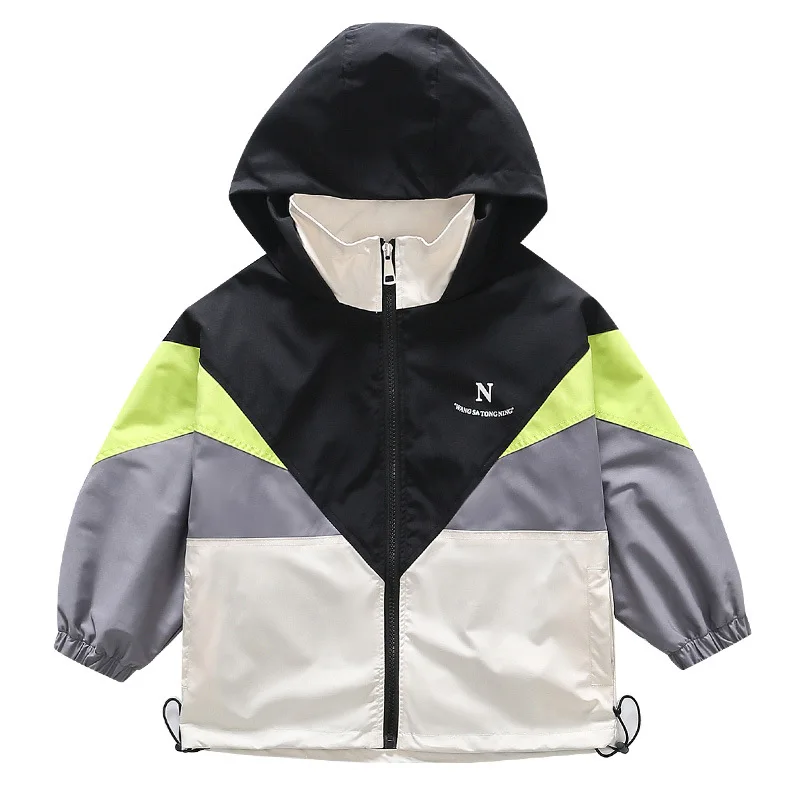 

Simple Spring Autumn Coat Outerwear Top Children Clothes Kids Costume Teenage Formal Home Outdoor Boy Clothing High Quality