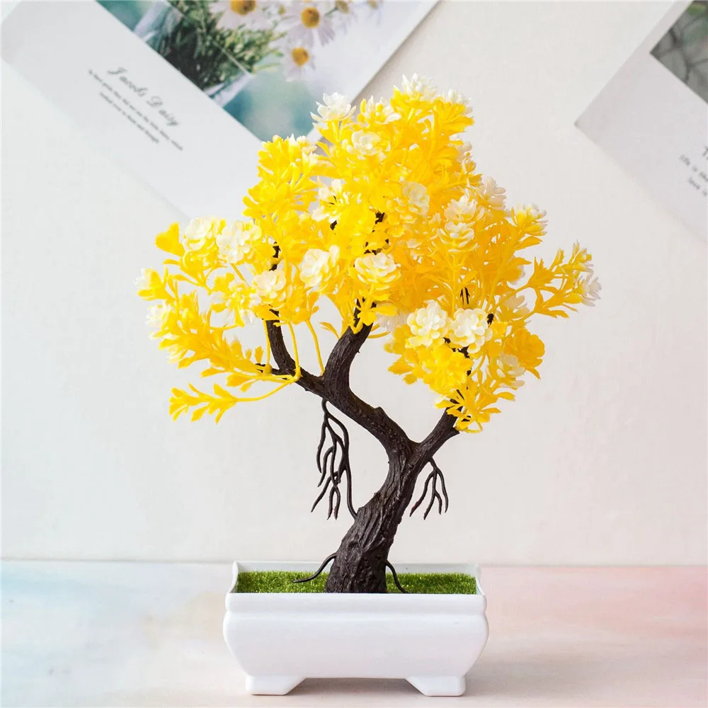 Искусственный горшечный симулятор маленький Лотос Цветы Поддельные