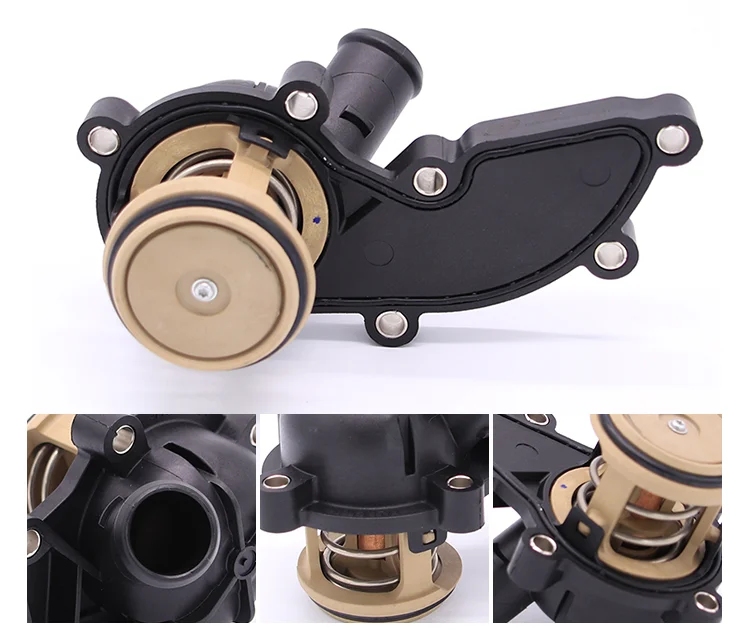 Engine Coolant Thermostat Auto Goods 06E121111G for Audi Avant/quattro A4 A4Q A6 A6AR A6Q A8 A8Q AA4C Thermostat C6 2.4