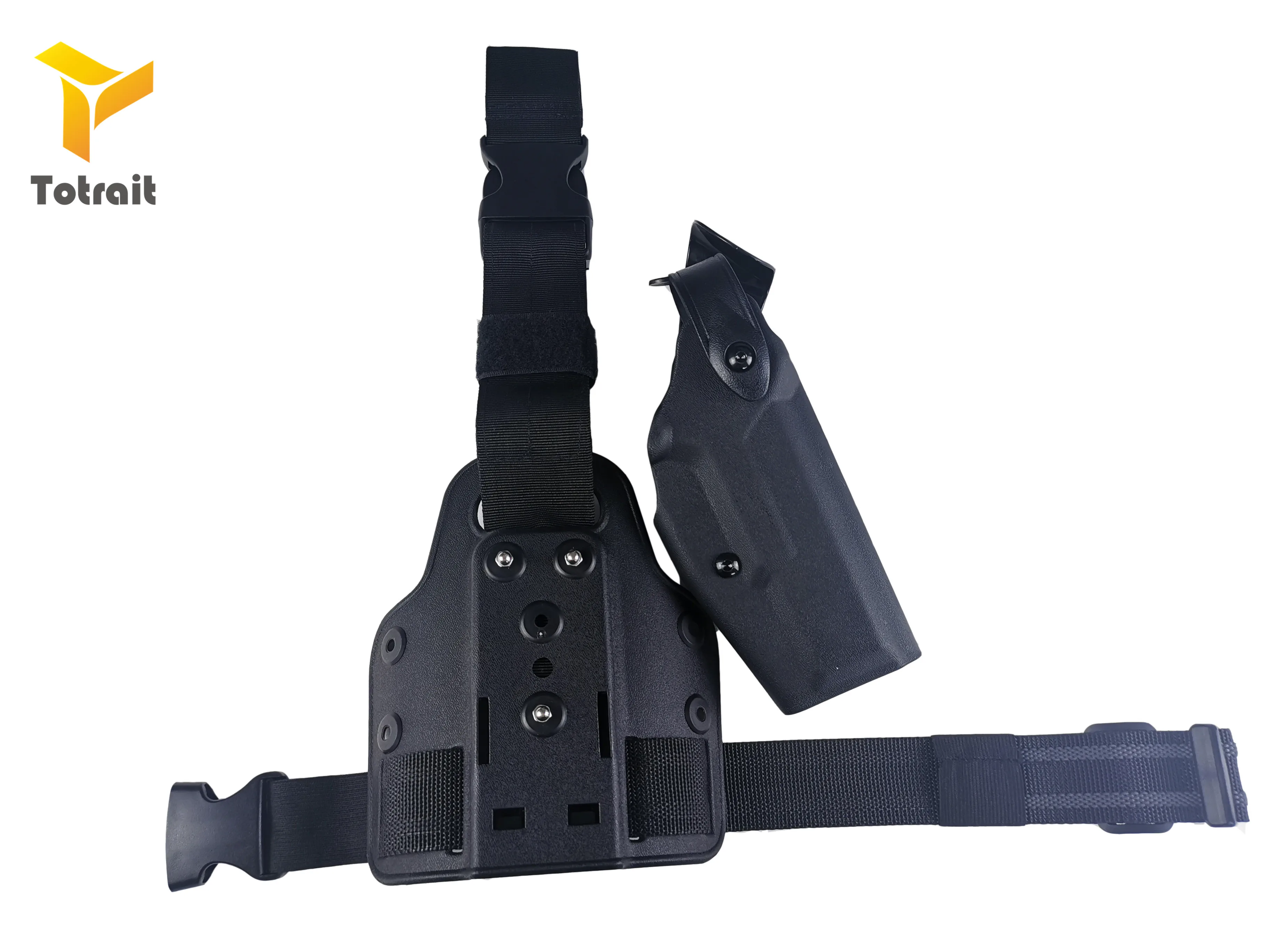 Airsoft Safarilands пистолет Glock17 19 22 23 31 Ремень Кобуры вспышка светильник для правой руки использовать ножной кобура светильник подшипник glock кобура