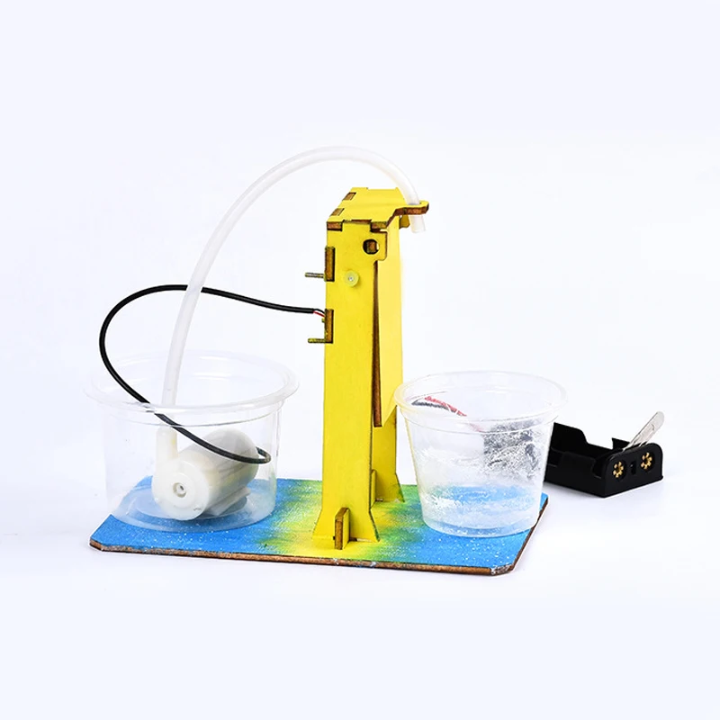 Saizhi Automatic Water Dispenser Kids DIY Science Project STEM Educaiton Kits School Physics Experiments Boys Creative Toys |
