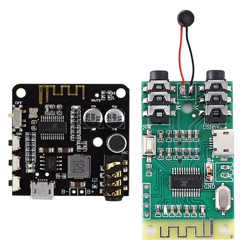 

Плата аудио-декодера BT5.0, MP3, Bluetooth, черный и Bluetooth 4,2, плата аудиопередатчика, приемника, 3,7 в-5 в, 10 м