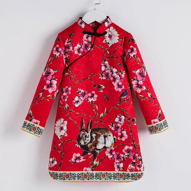AW280 Beenira/Детские зимние платья; коллекция года; Брендовое детское платье принцессы с длинными рукавами в европейском и американском стиле; От 4 до 14 лет платье для девочек - Цвет: AW280