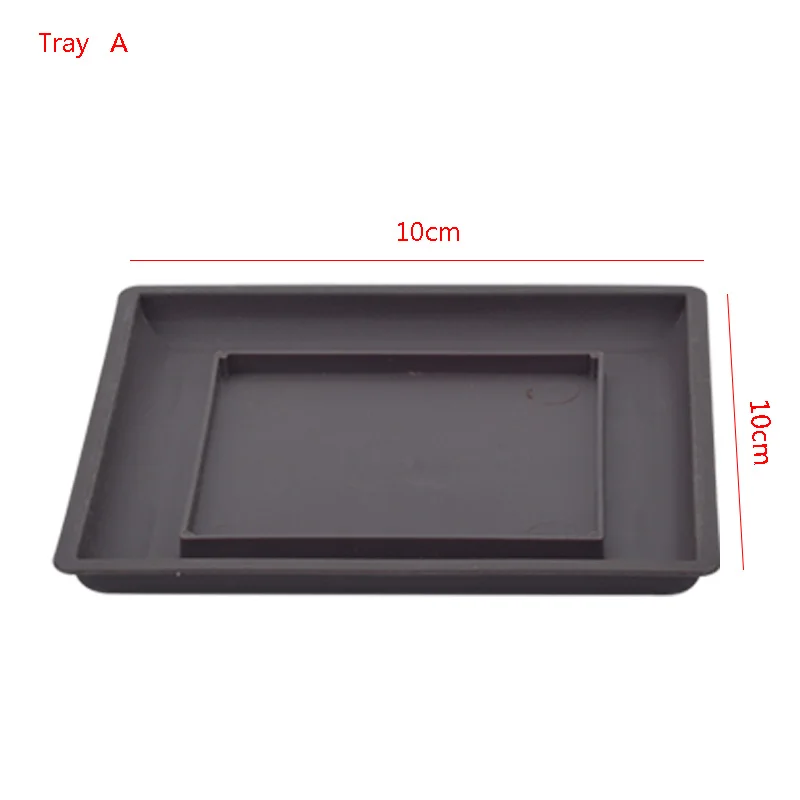 1 шт. пластиковый прямоугольный поднос для цветочных горшков|Детские горшки| |