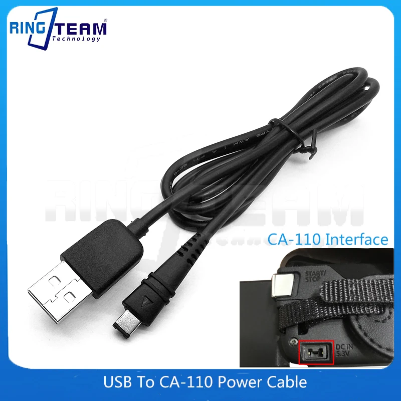 Кабель питания USB CA-110 CA-110E CA110 CA110E для камер Canon VIXIA HFR30 HFR300 HFR32 HFR20 HFR200 HFR21 mini X Кабель питания USB CA-110 CA-110E CA110 CA110E для камер Canon VIXIA HFR30 HFR300 HFR32 HFR20 HFR200 HFR21 mini X