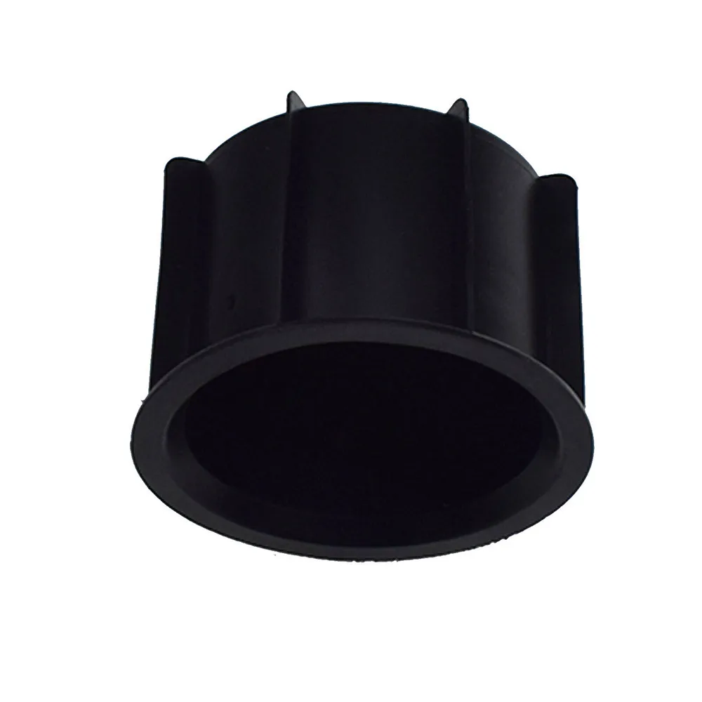 

Gloss Black Cup Holder Parts Replacement Rubber 1PCS ABS Car Console Box