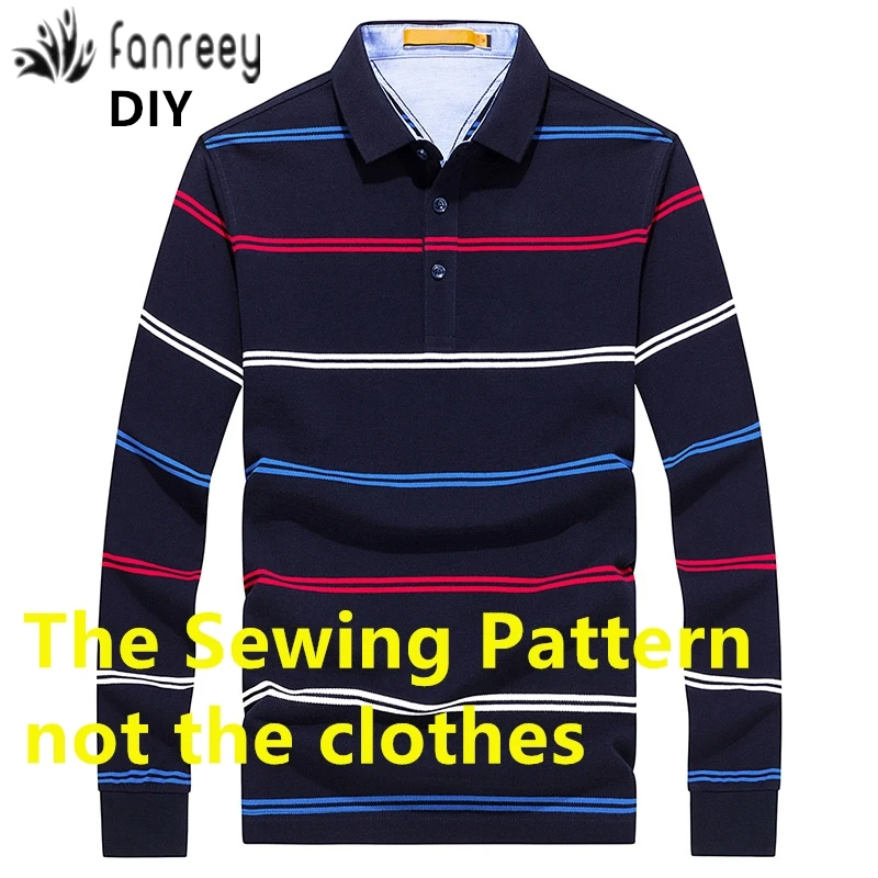 Декоративный Шов Из Для мужчин's футболка с длинными рукавами в полоску