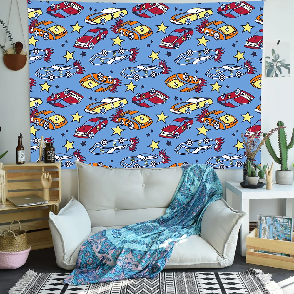 Simsant Map World винтажная Гобеленовая Экипировка настенные украшения художественные