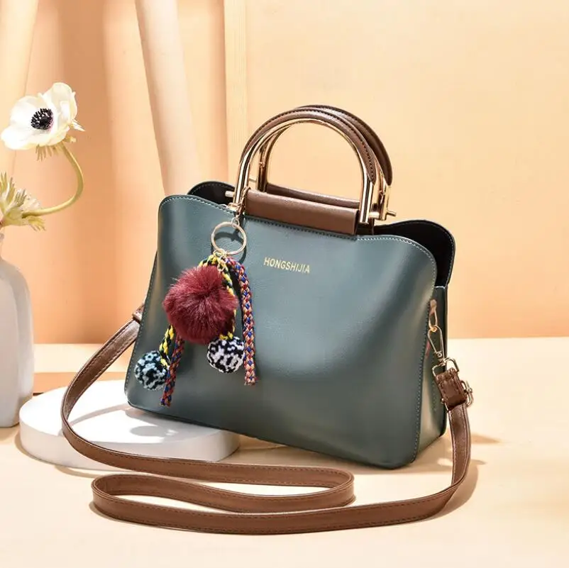 

Autumn Winter New Simple Fashion Pu Female Bag Wild Handbag Retro Lady Shoulder Bag Messenger Small Square Bag Shopping Bag