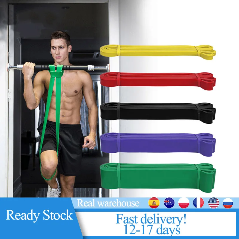 

Fitness Rubber Bands Heavy Duty Resistance Bands Set Yoga Workout Equipments Strengthening Training Elastic Bands Para Hacer Eje