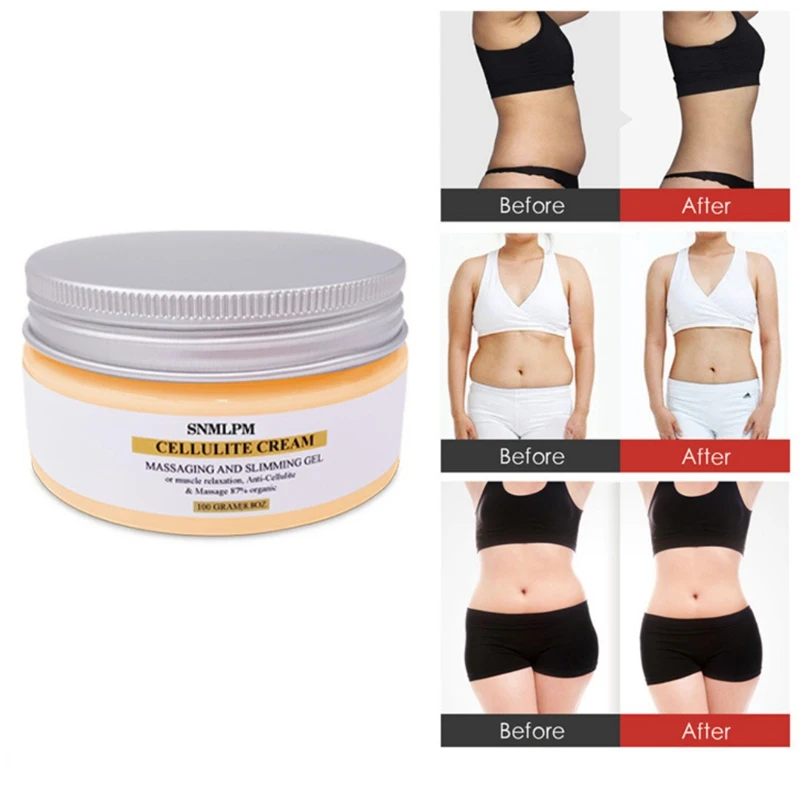 Антицеллюлитный крем для тела похудения Сжигание жира питательная кожа ноги