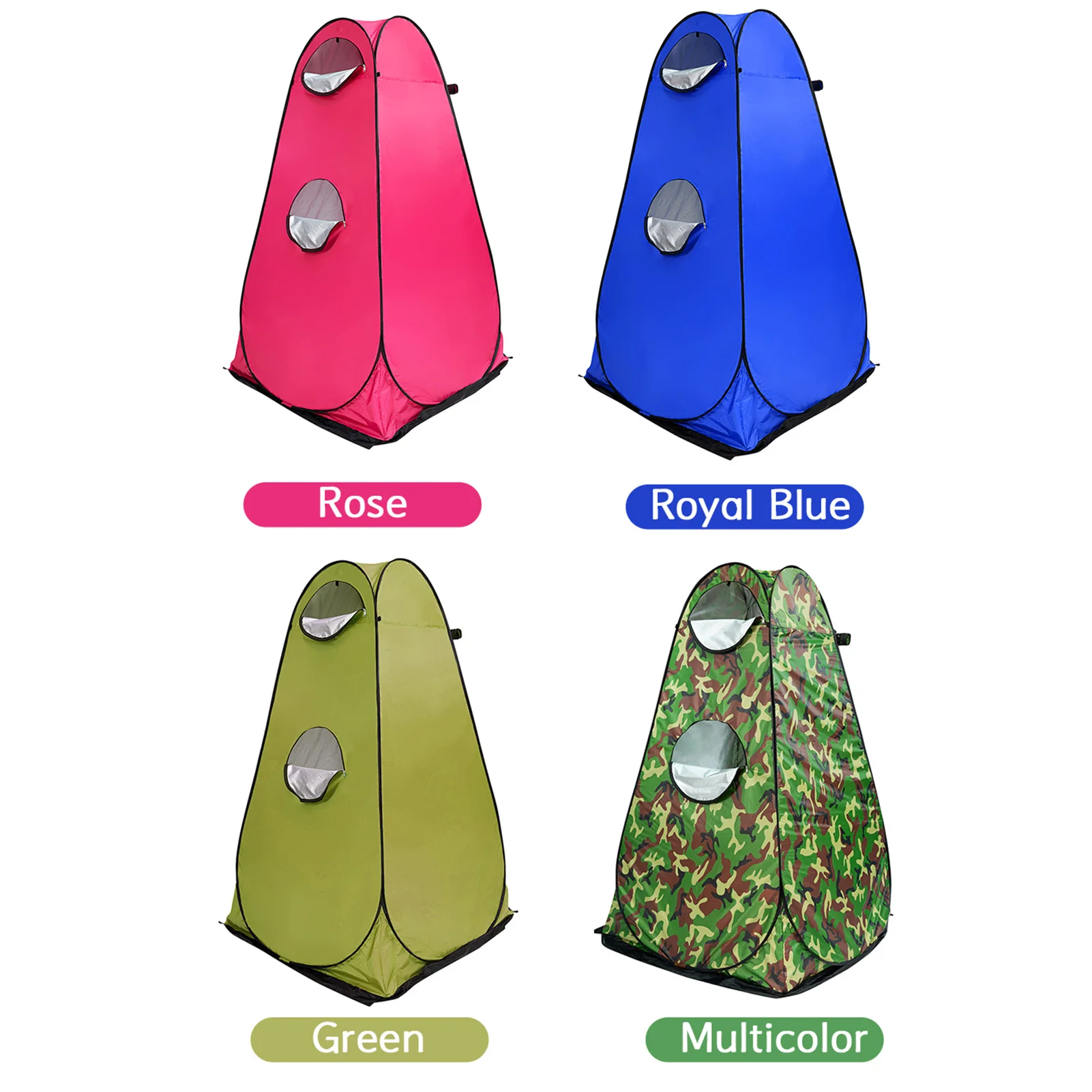 

Pop Up Tent Changing Shower Room Instant Camping Outdoor Folding Tent With Carrying Bag Bathing Fitting Baech Privacy Equipment
